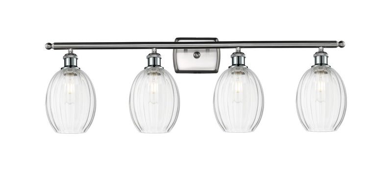 Innovations 516-4W-SN-G459-6CL Four Light Bath Vanity, Brushed Satin Nickel