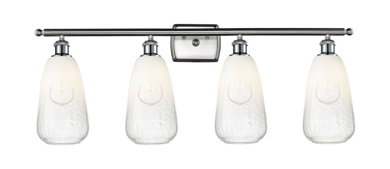 Innovations 516-4W-SN-G480-6OP Four Light Bath Vanity, Brushed Satin Nickel
