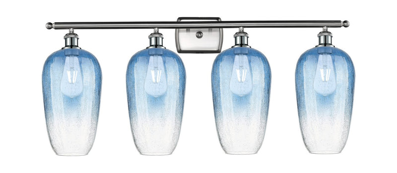 Innovations 516-4W-SN-G484-7SB Four Light Bath Vanity, Brushed Satin Nickel