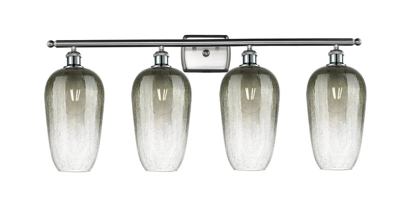 Innovations 516-4W-SN-G484-7SL Four Light Bath Vanity, Brushed Satin Nickel