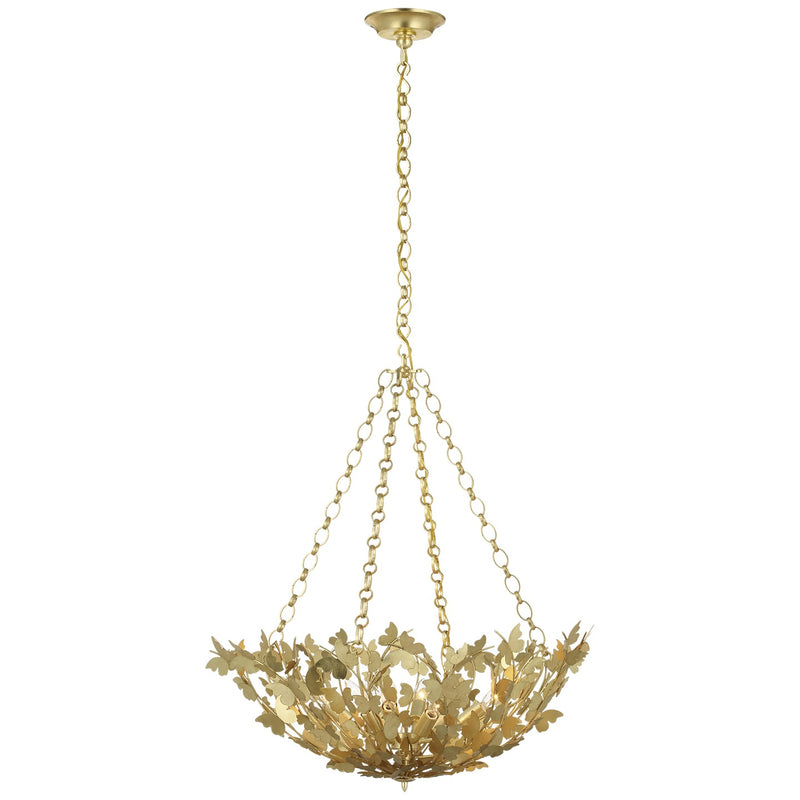 Visual Comfort Signature JN 5405G LED Chandelier, Gild