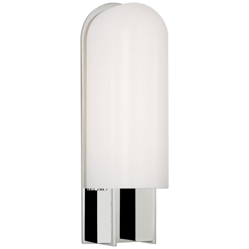 Visual Comfort Signature KW 2931PN-WG LED Wall Sconce, Polished Nickel