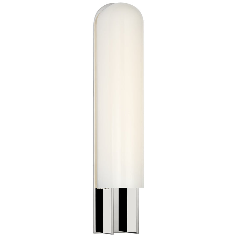 Visual Comfort Signature KW 2932PN-WG LED Wall Sconce, Polished Nickel
