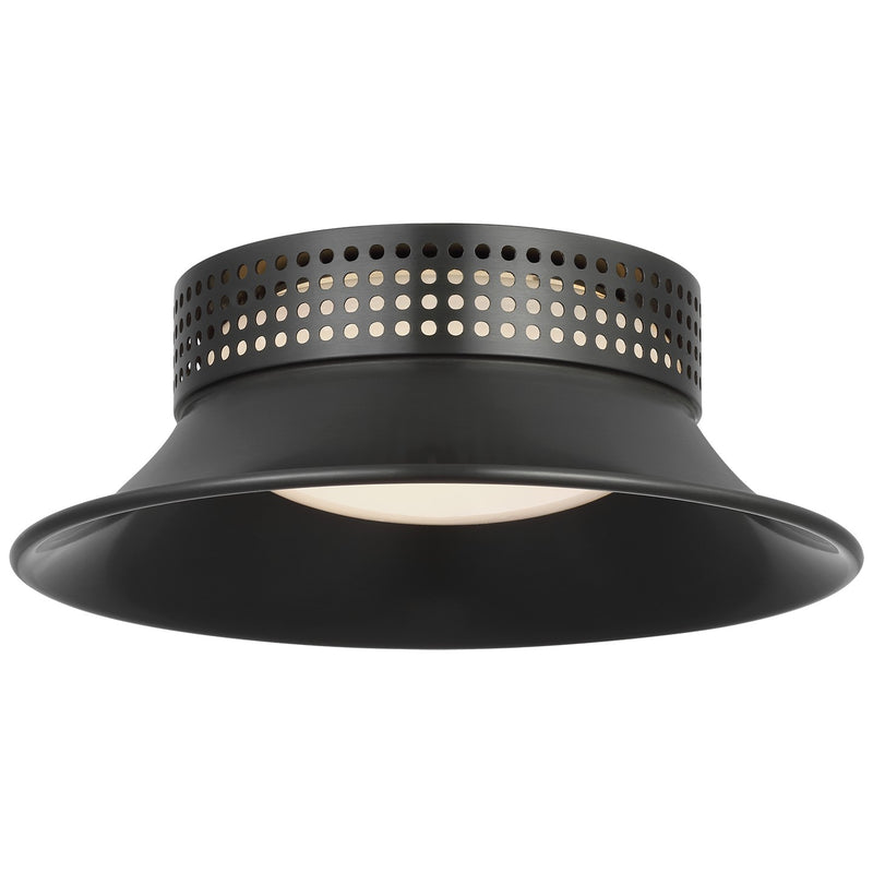 Visual Comfort Signature KW 4054BZ-WG LED Flush Mount, Bronze