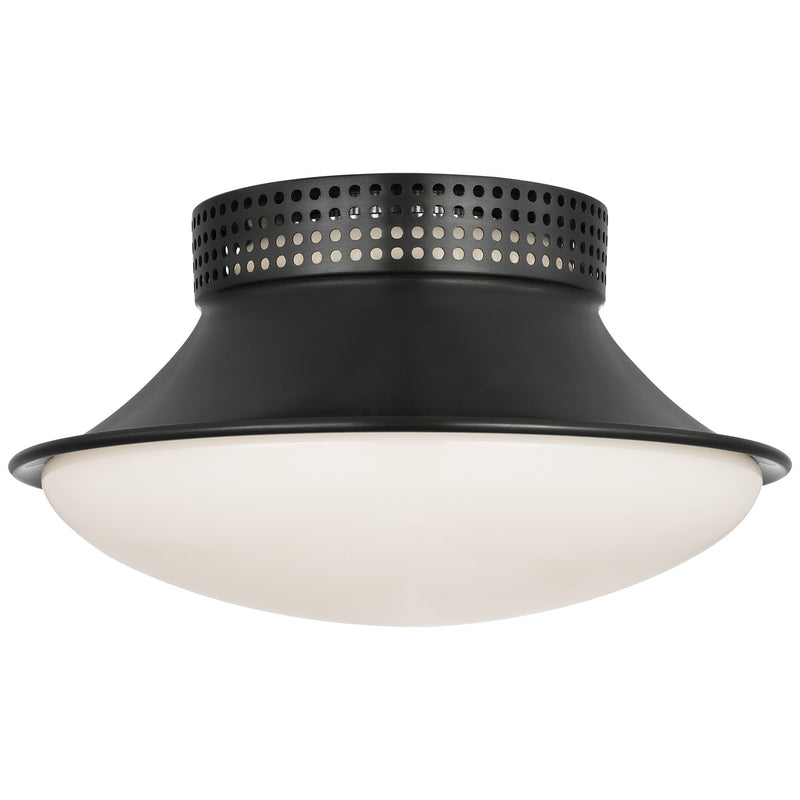Visual Comfort Signature KW 4057BZ-WG LED Flush Mount, Bronze