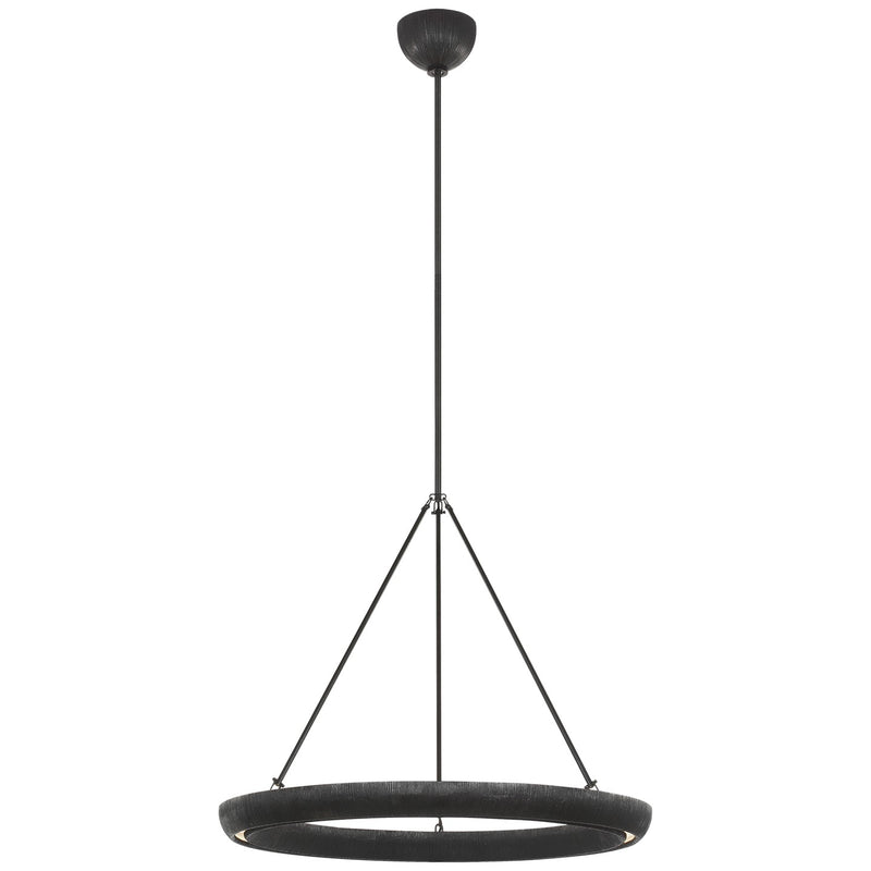 Visual Comfort Signature KW 5045AI LED Chandelier, Aged Iron