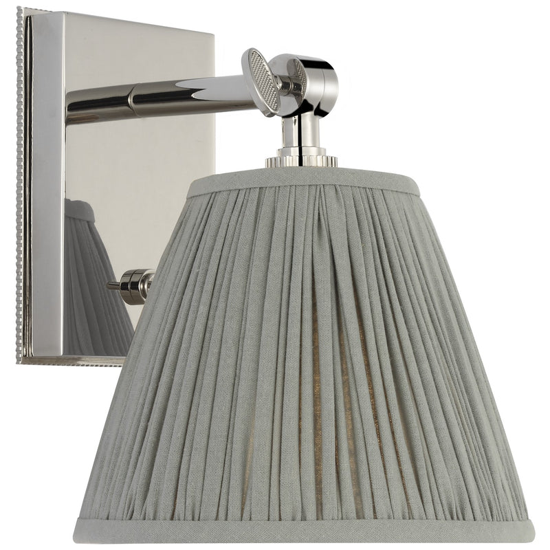 Visual Comfort Signature MF 2203PN-BLP LED Wall Sconce, Polished Nickel