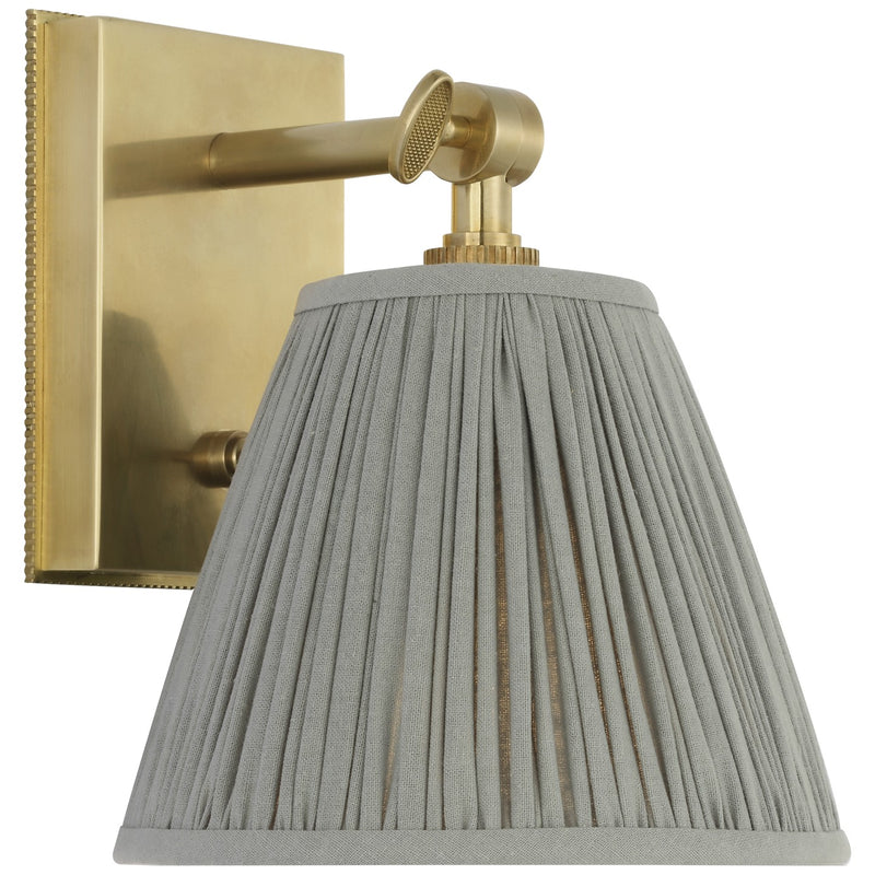 Visual Comfort Signature MF 2203SB-BLP LED Wall Sconce, Soft Brass