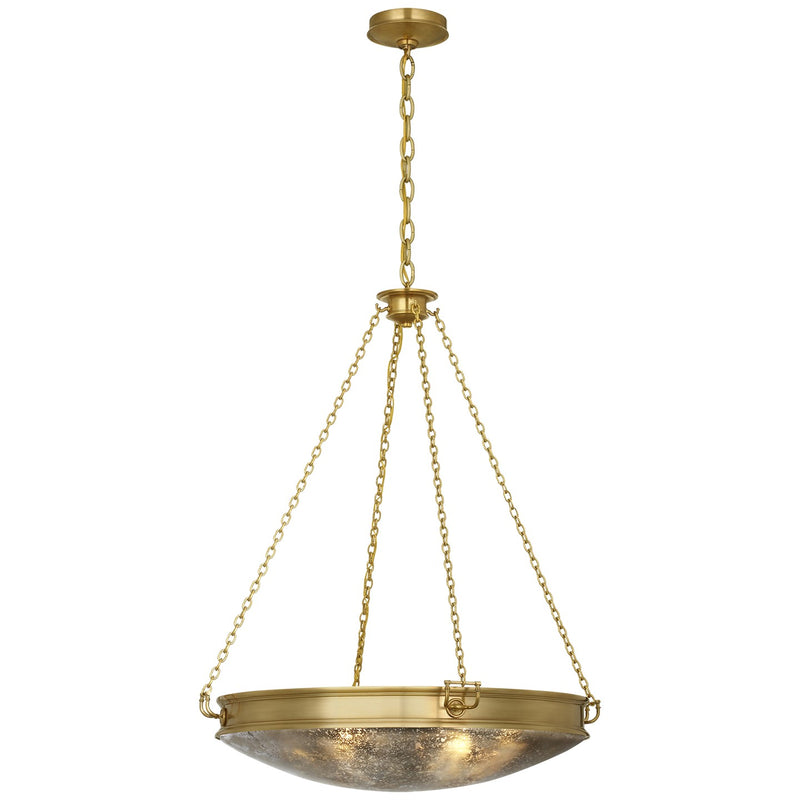 Visual Comfort Signature MF 5210SB-MG LED Chandelier, Soft Brass