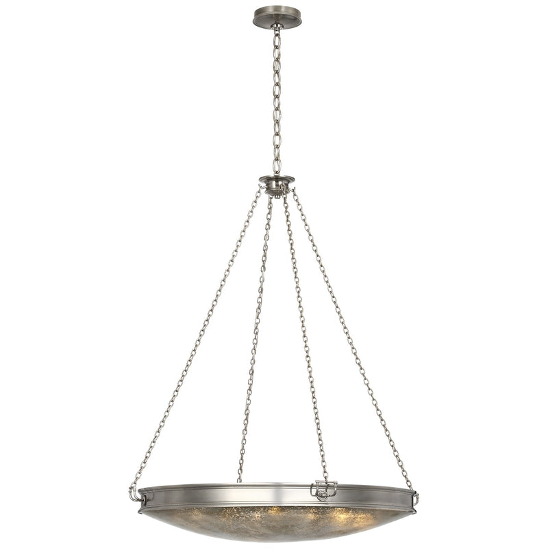 Visual Comfort Signature MF 5212PWT-MG LED Chandelier, Pewter