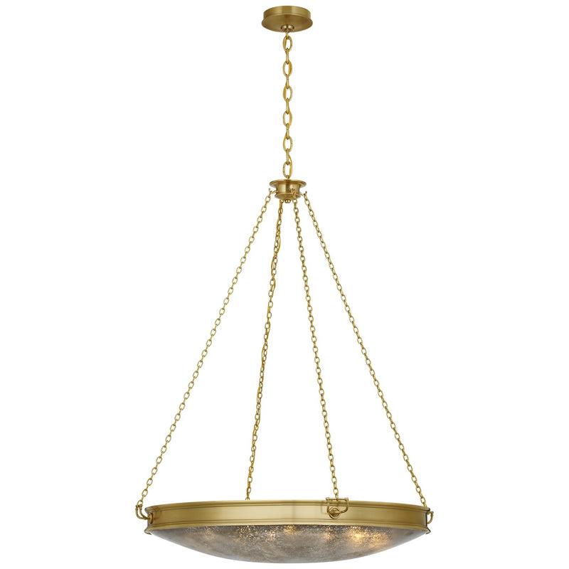 Visual Comfort Signature MF 5212SB-MG LED Chandelier, Soft Brass