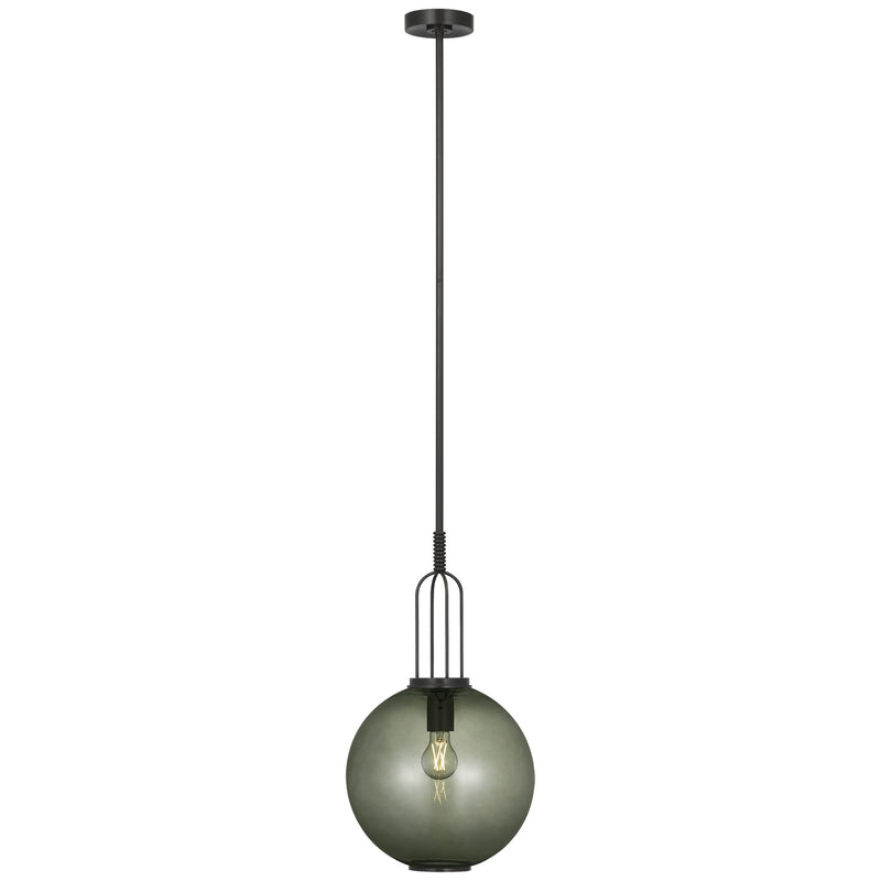 Visual Comfort Signature MF 5225BZ-SMG LED Pendant, Bronze