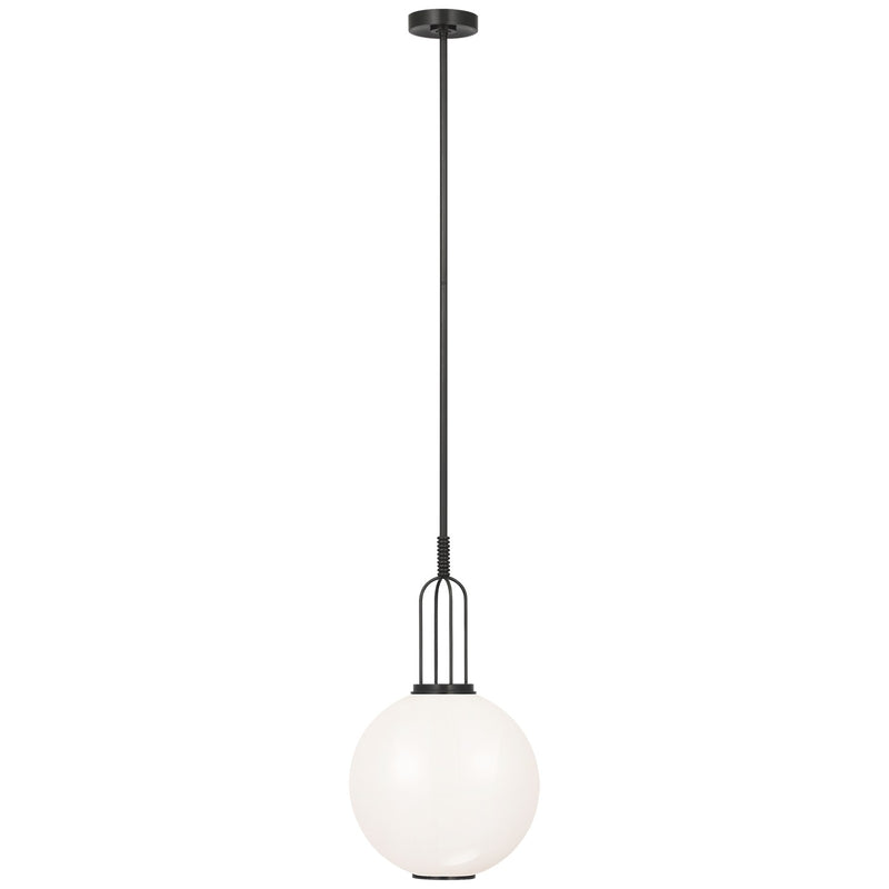 Visual Comfort Signature MF 5225BZ-WG LED Pendant, Bronze