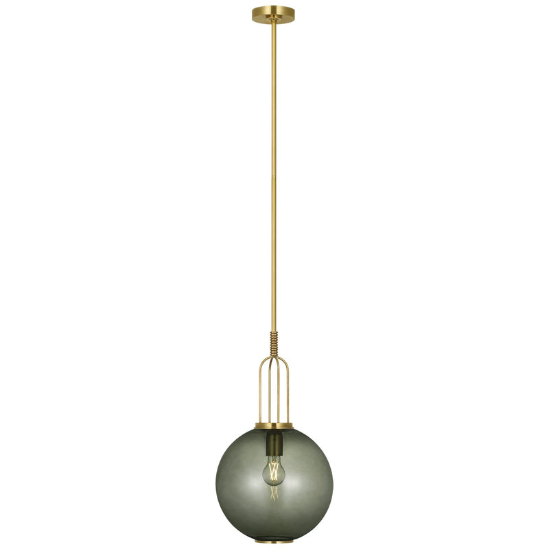 Visual Comfort Signature MF 5225SB-SMG LED Pendant, Soft Brass