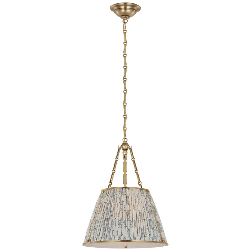 Visual Comfort Signature SCH 5059HAB-311 LED Hanging Shade, Hand-Rubbed Antique Brass