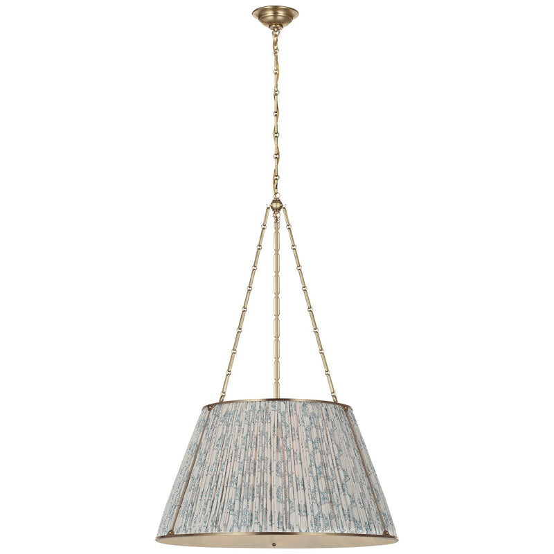 Visual Comfort Signature SCH 5061HAB-311 LED Hanging Shade, Hand-Rubbed Antique Brass
