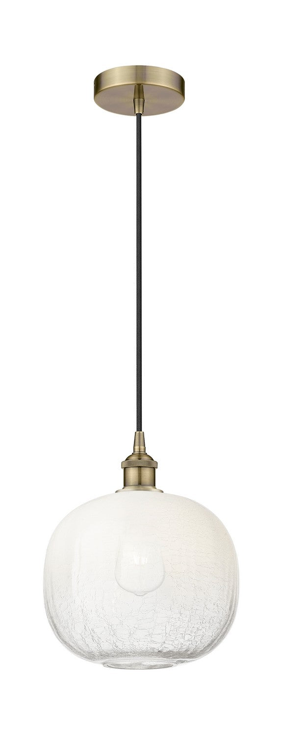 Innovations 616-1P-AB-G481-10OP One Light Mini Pendant, Antique Brass