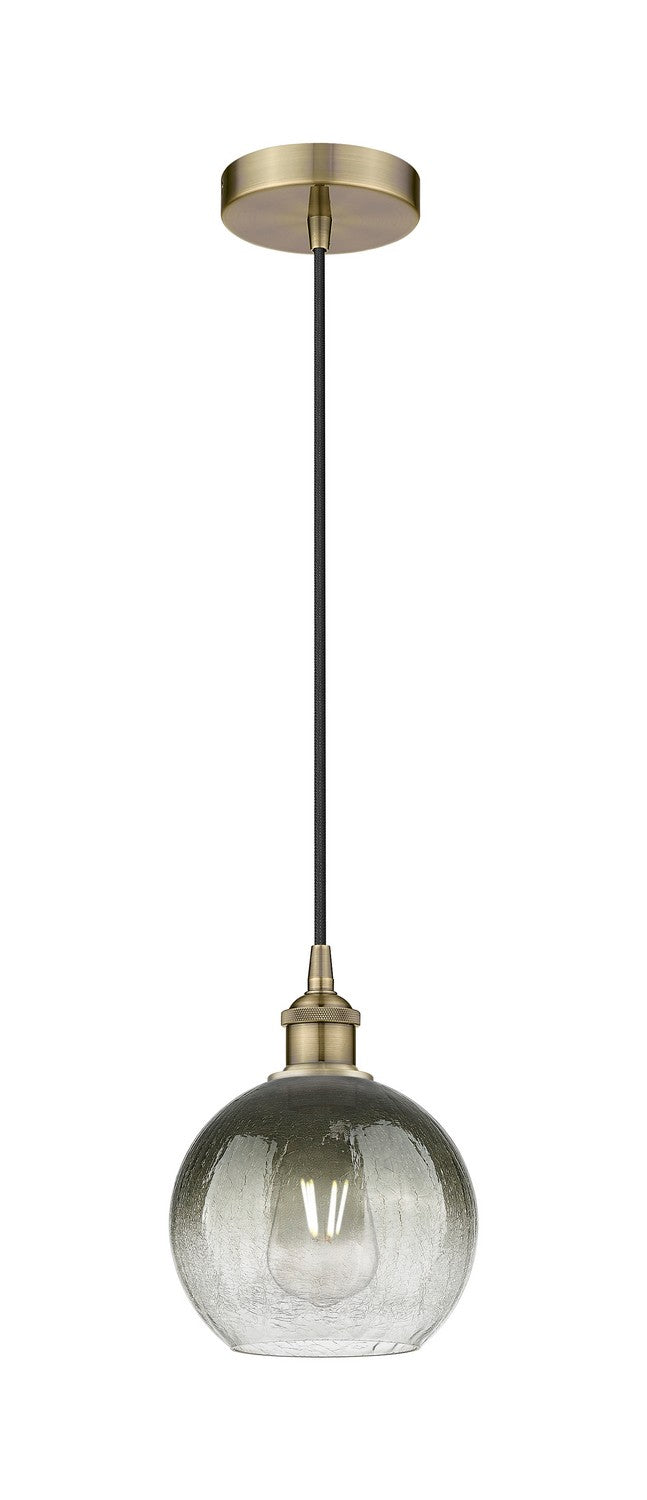 Innovations 616-1P-AB-G483-8SL One Light Mini Pendant, Antique Brass