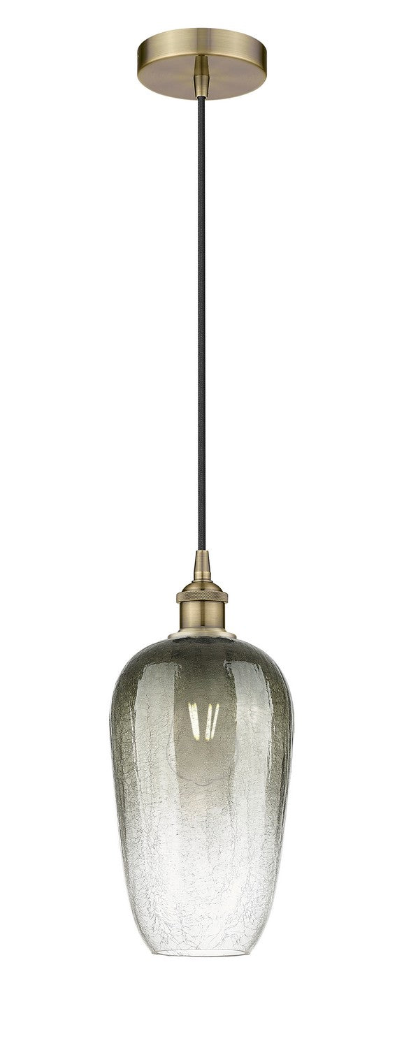 Innovations 616-1P-AB-G484-7SL One Light Mini Pendant, Antique Brass