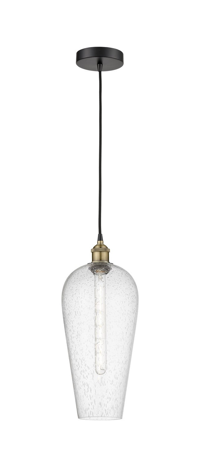 Innovations 616-1P-BAB-G456-8SDY One Light Mini Pendant, Black Antique Brass