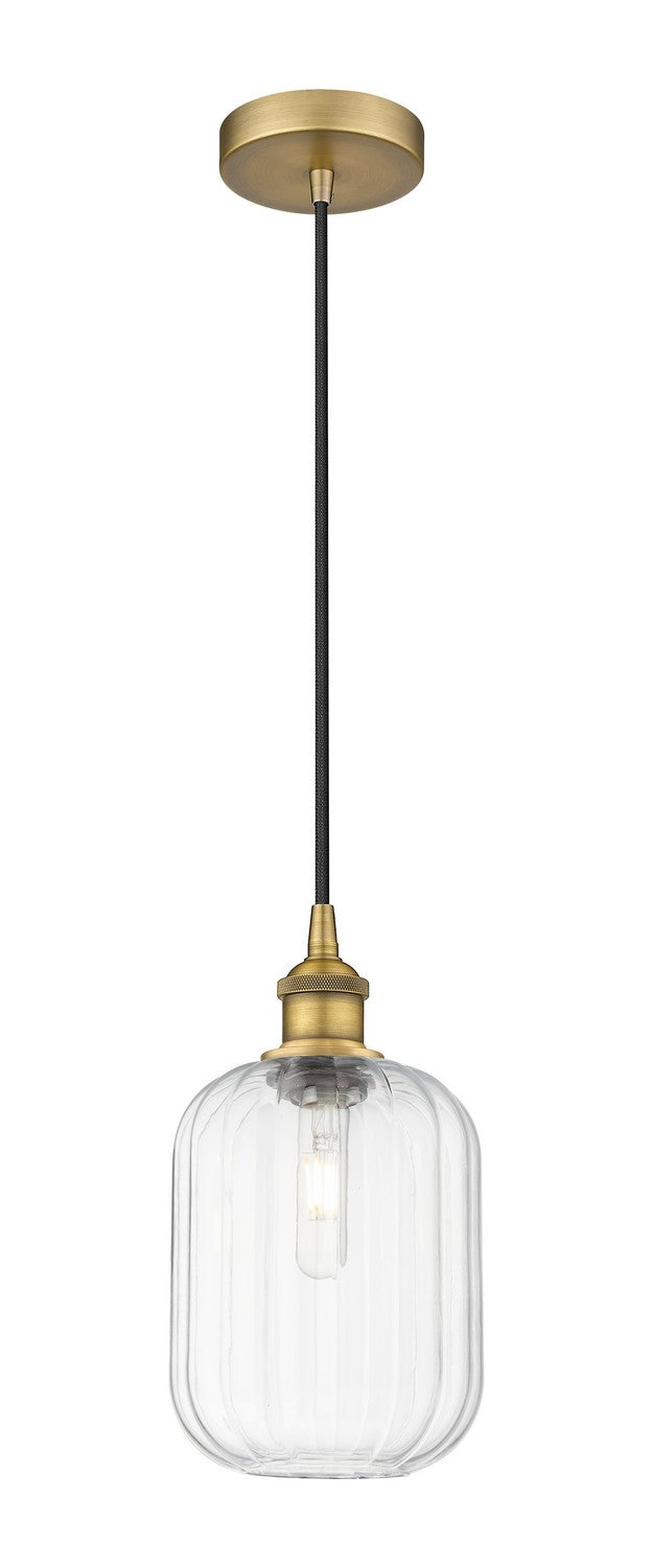 Innovations 616-1P-BB-G460-7CL One Light Mini Pendant, Brushed Brass