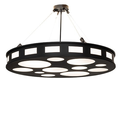 Meyda Tiffany 120274 12 Light Semi-Flushmount, Blackwash