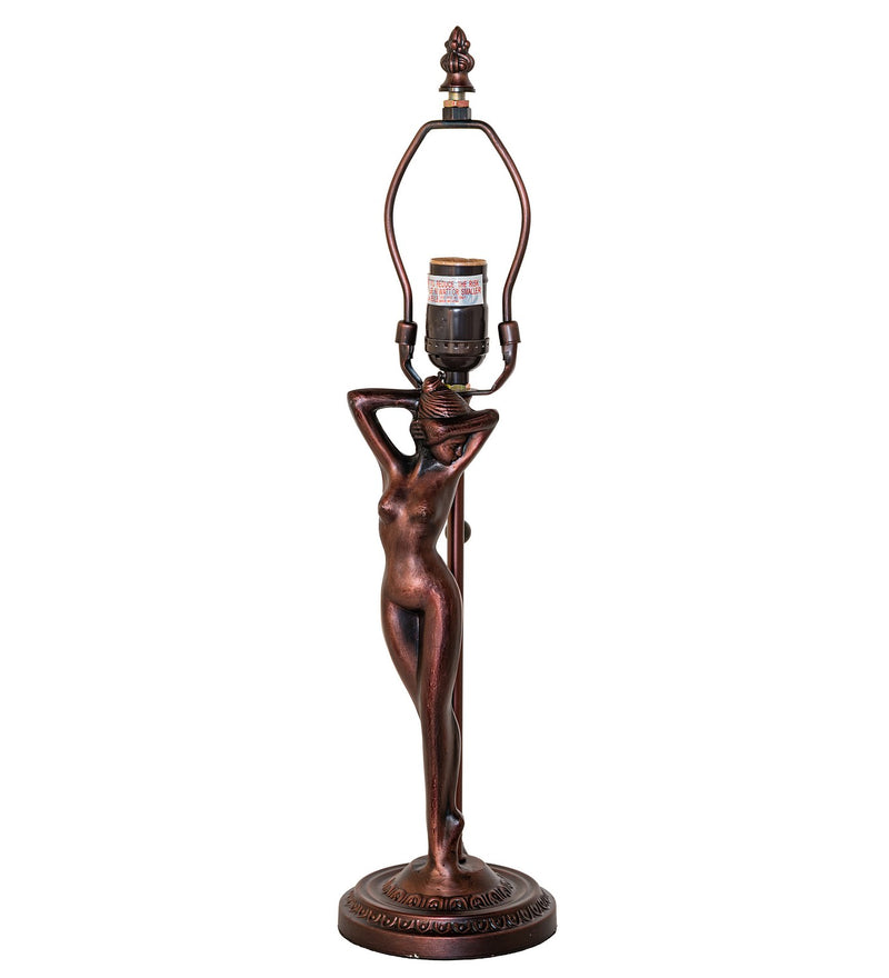 Meyda Tiffany 18813 13.5" Shy Nude, Mahogany Bronze