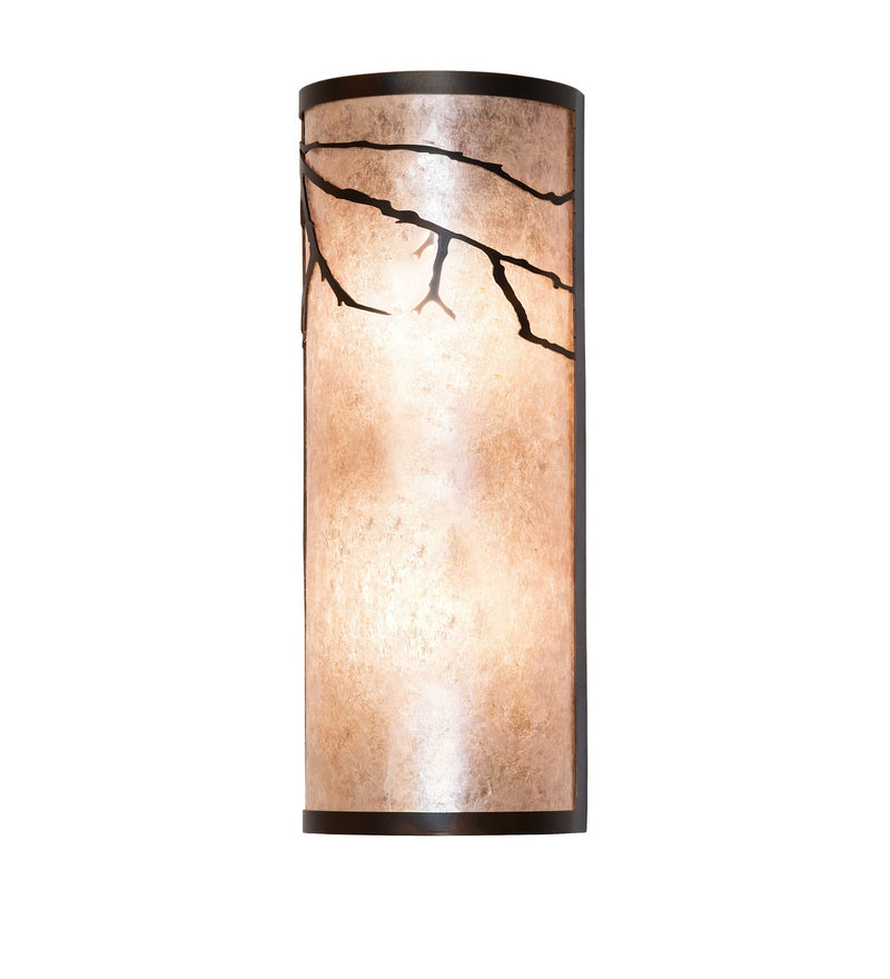 Meyda Tiffany 282629 Two Light Wall Sconce, Light Burnished Antique Copper
