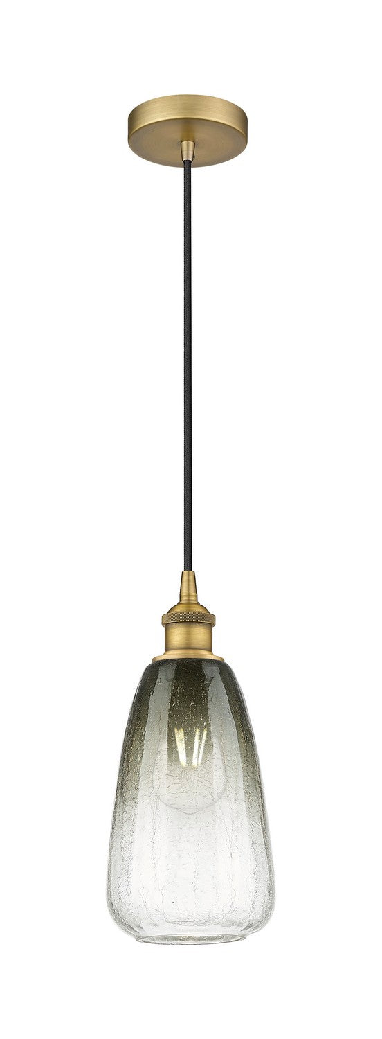 Innovations 616-1P-BB-G480-6SL One Light Mini Pendant, Brushed Brass