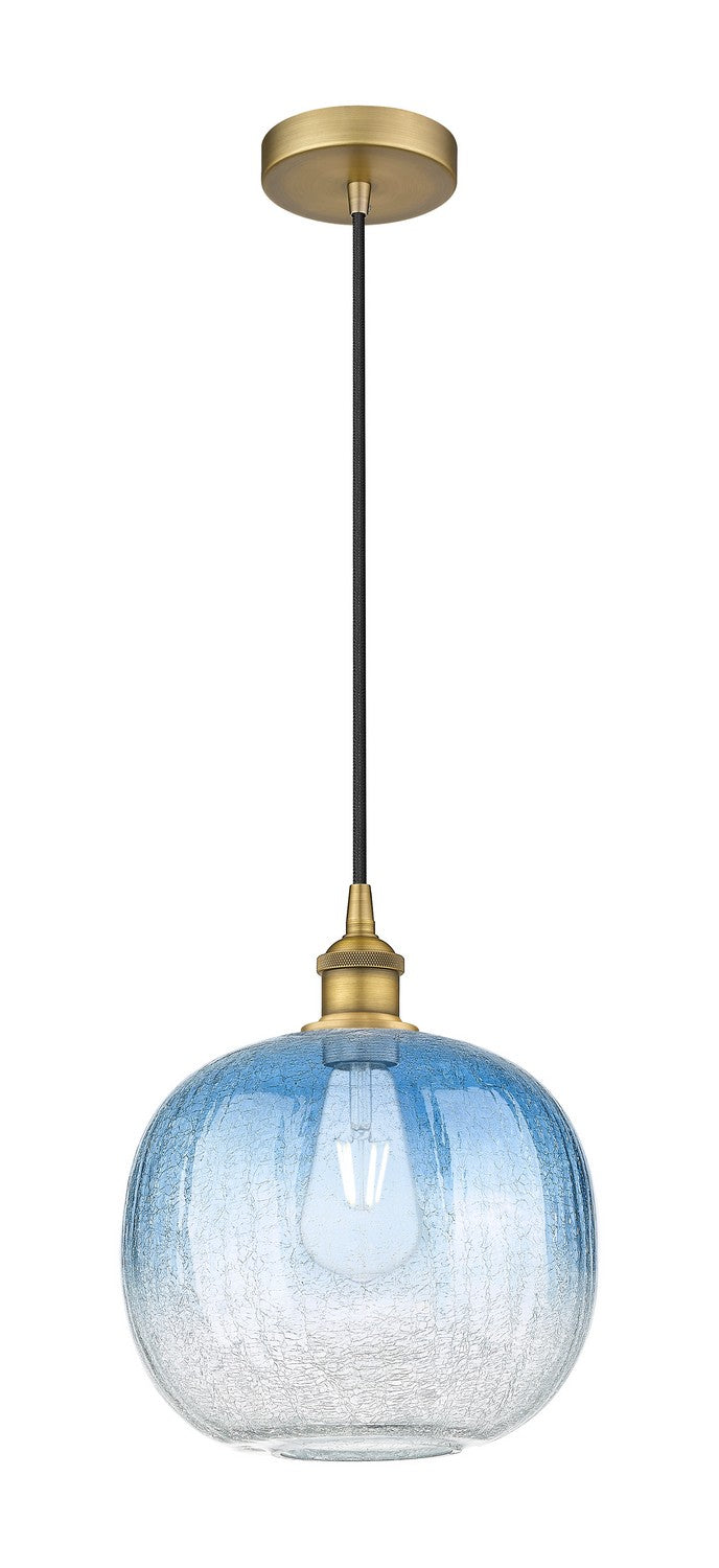 Innovations 616-1P-BB-G481-10SB One Light Mini Pendant, Brushed Brass