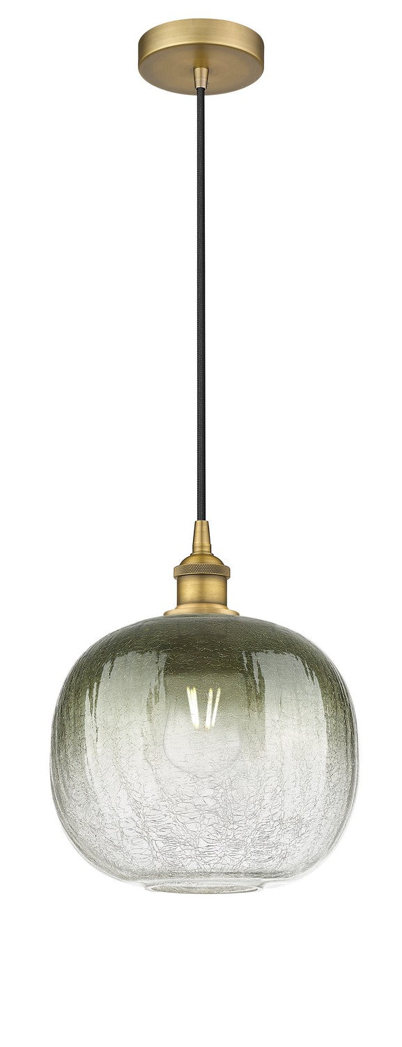 Innovations 616-1P-BB-G481-10SL One Light Mini Pendant, Brushed Brass