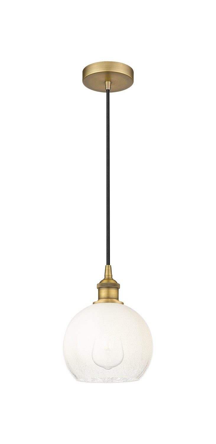 Innovations 616-1P-BB-G483-8OP One Light Mini Pendant, Brushed Brass
