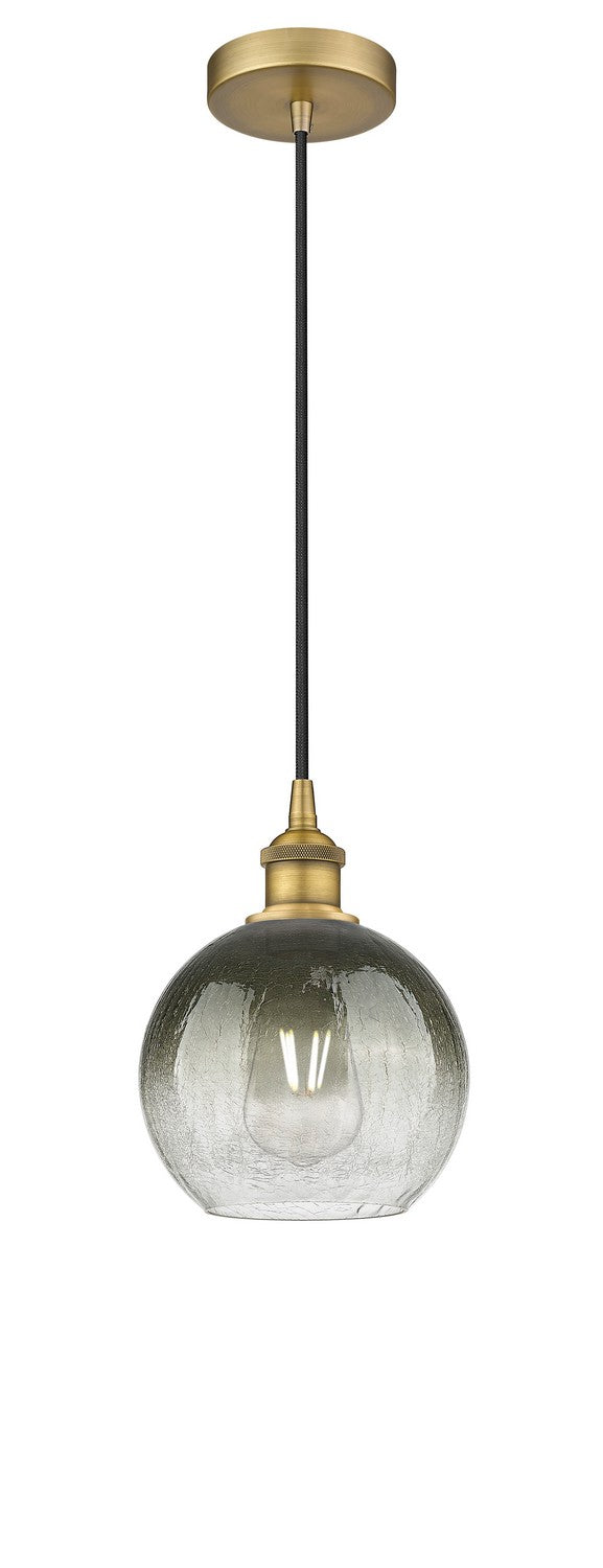 Innovations 616-1P-BB-G483-8SL One Light Mini Pendant, Brushed Brass