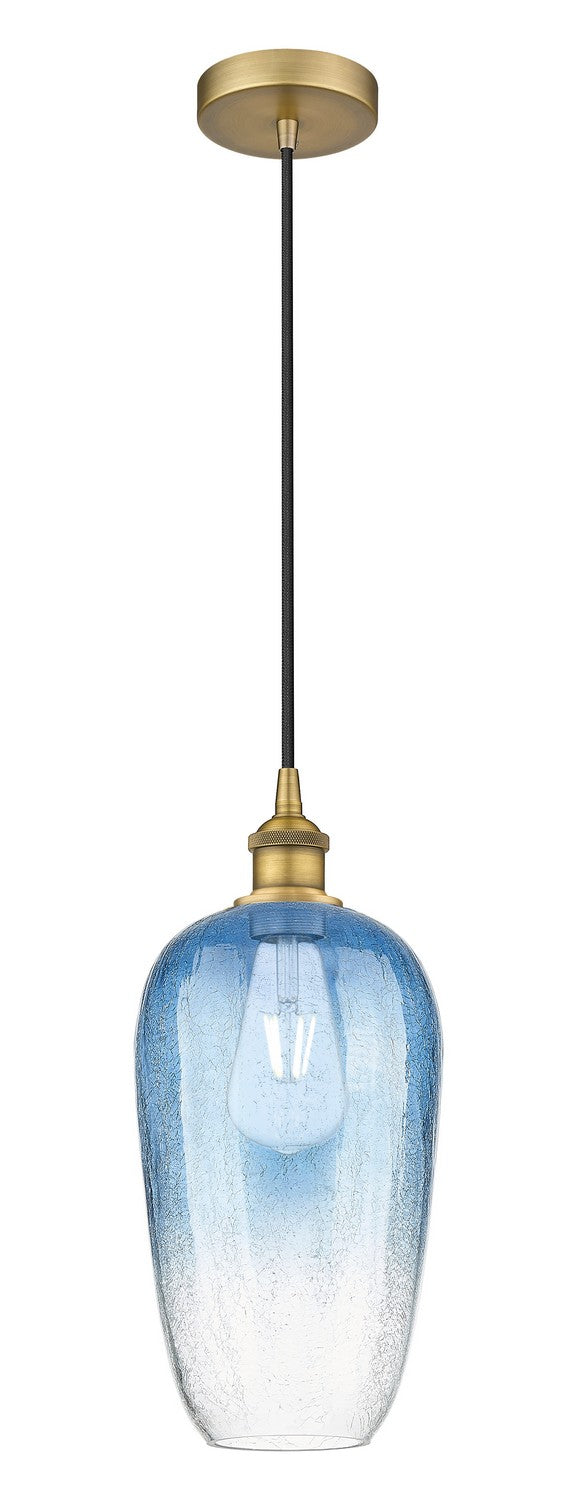 Innovations 616-1P-BB-G484-7SB One Light Mini Pendant, Brushed Brass