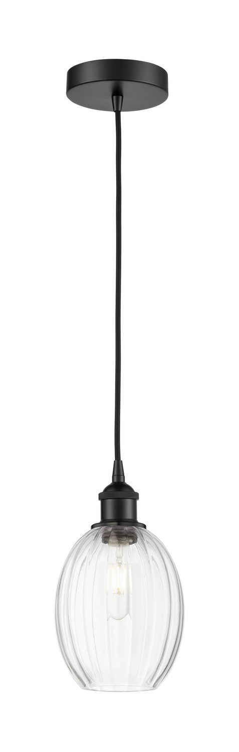 Innovations 616-1P-BK-G459-6CL One Light Mini Pendant, Matte Black