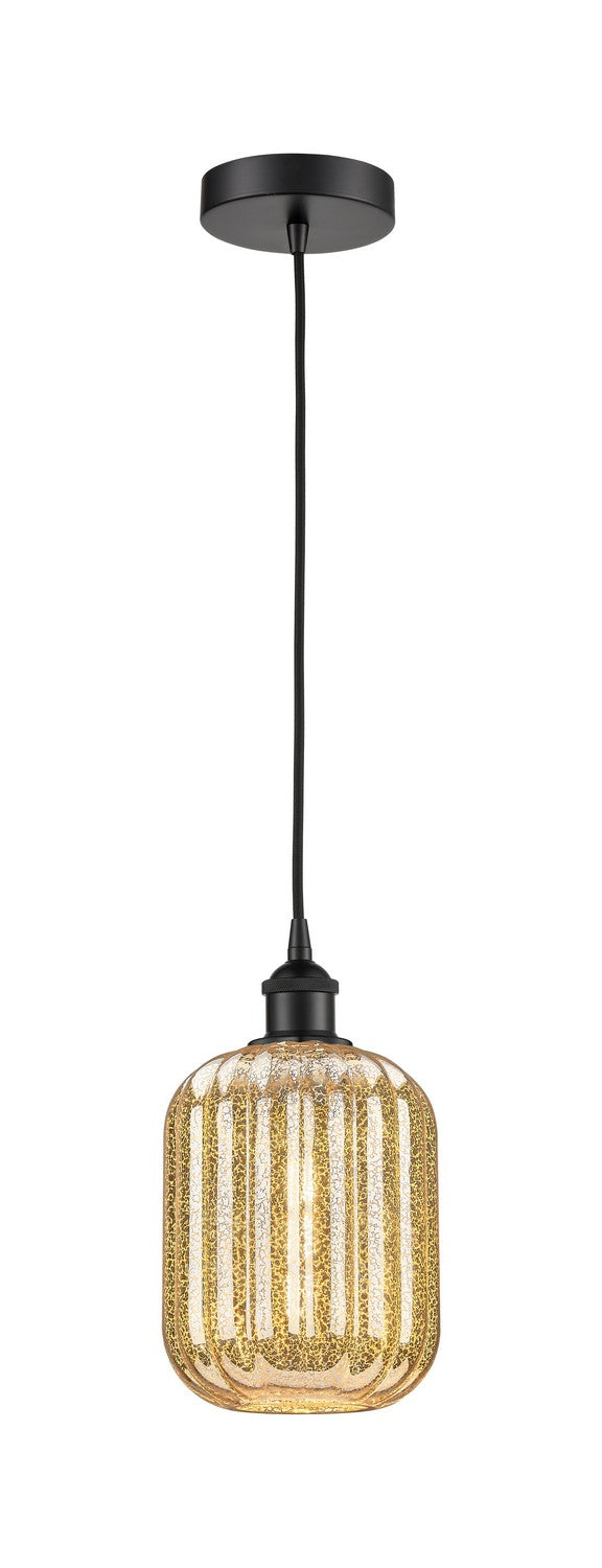 Innovations 616-1P-BK-G460-7ME One Light Mini Pendant, Matte Black