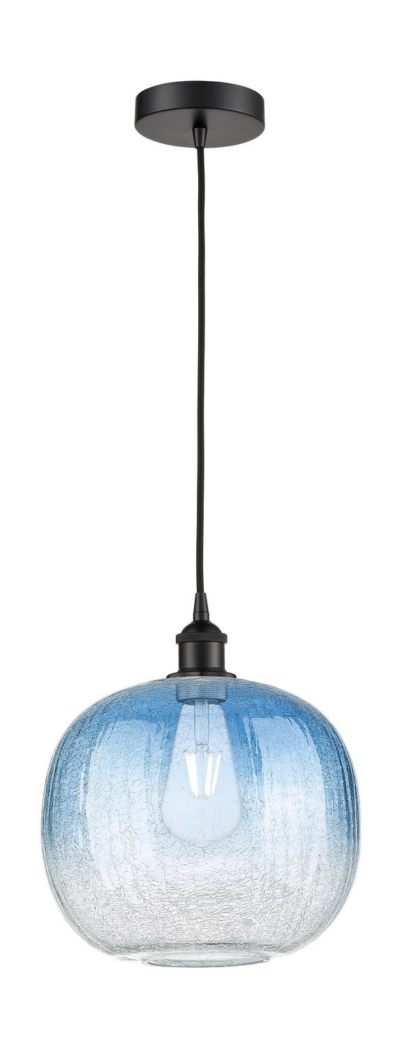 Innovations 616-1P-BK-G481-10SB One Light Mini Pendant, Matte Black