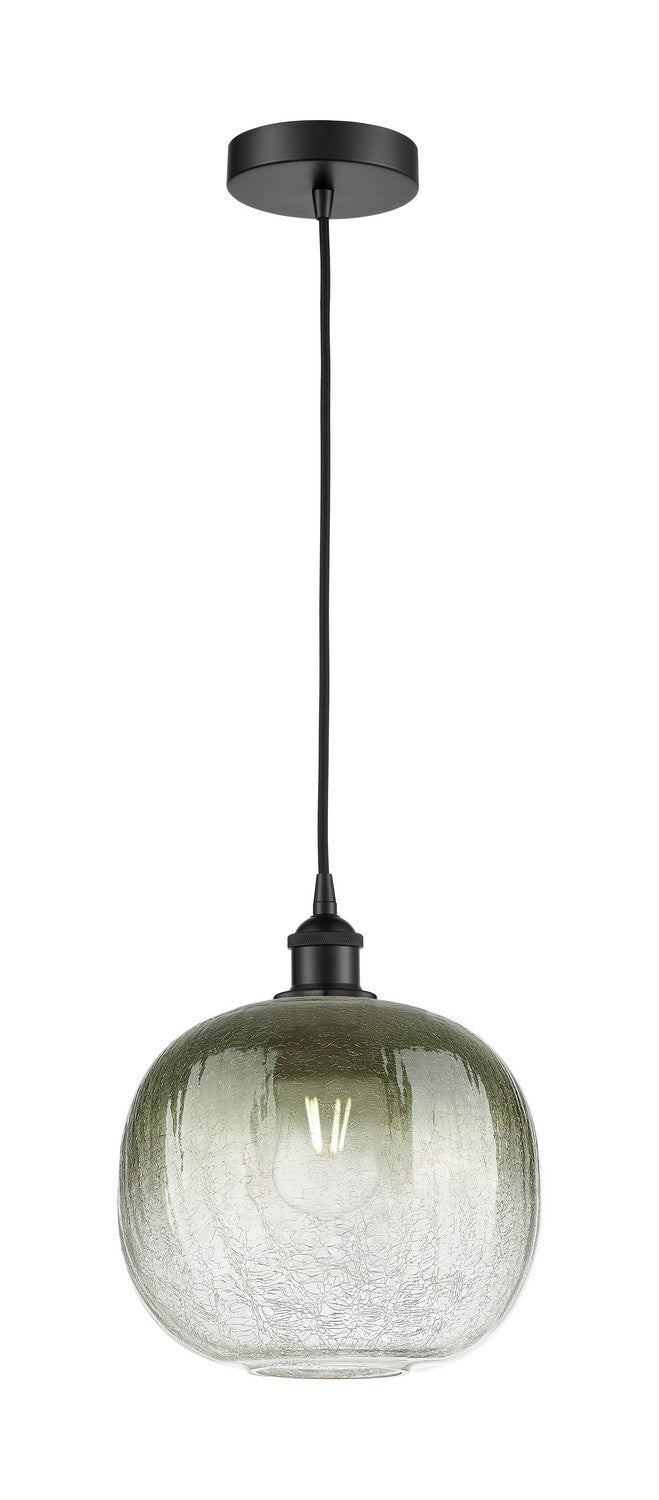 Innovations 616-1P-BK-G481-10SL One Light Mini Pendant, Matte Black