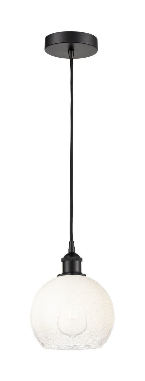 Innovations 616-1P-BK-G483-8OP One Light Mini Pendant, Matte Black