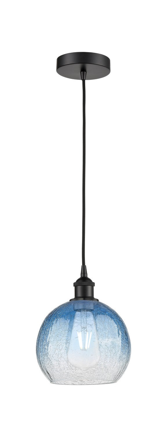 Innovations 616-1P-BK-G483-8SB One Light Mini Pendant, Matte Black