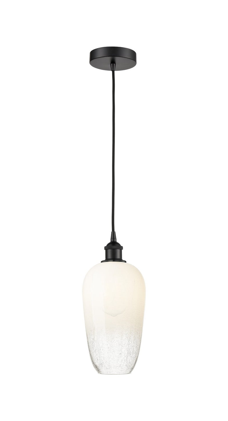 Innovations 616-1P-BK-G484-7OP One Light Mini Pendant, Matte Black