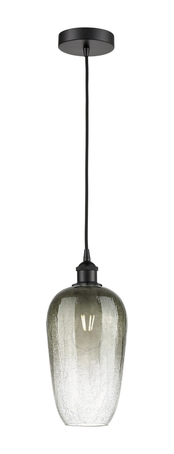 Innovations 616-1P-BK-G484-7SL One Light Mini Pendant, Matte Black
