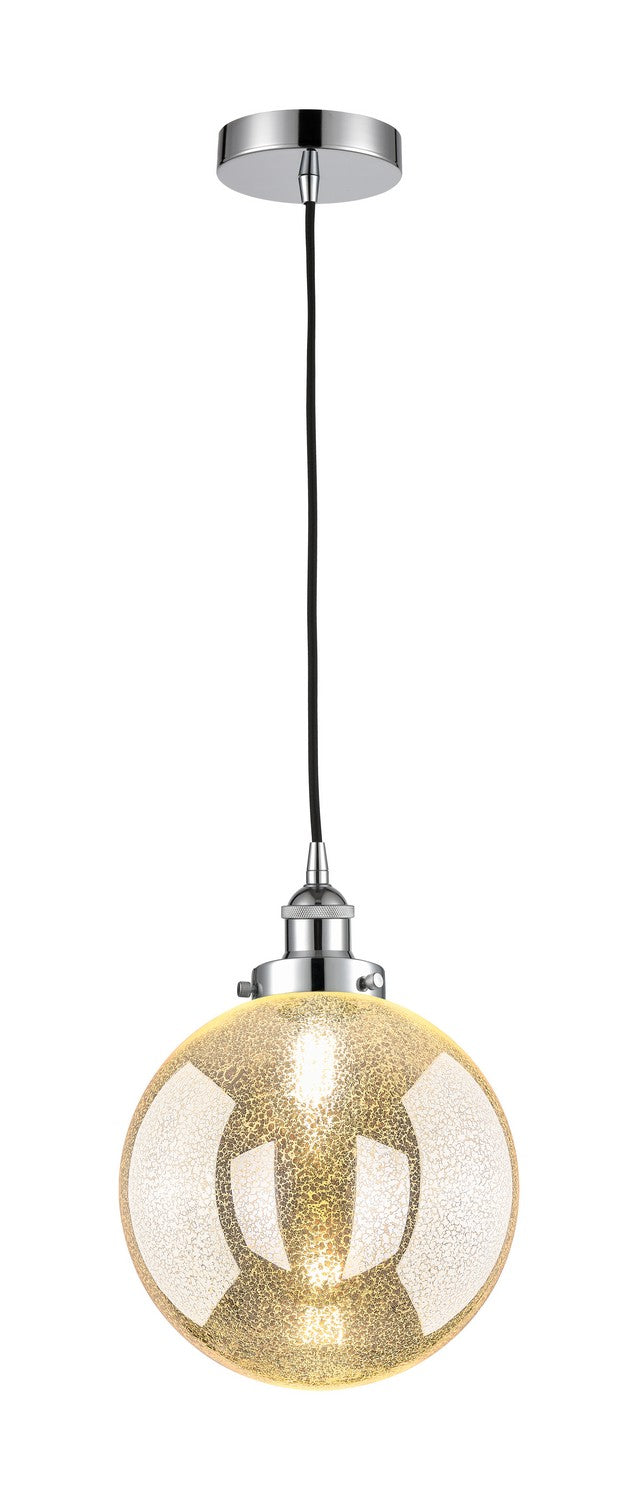 Innovations 616-1PH-PC-G208-10 One Light Mini Pendant, Polished Chrome
