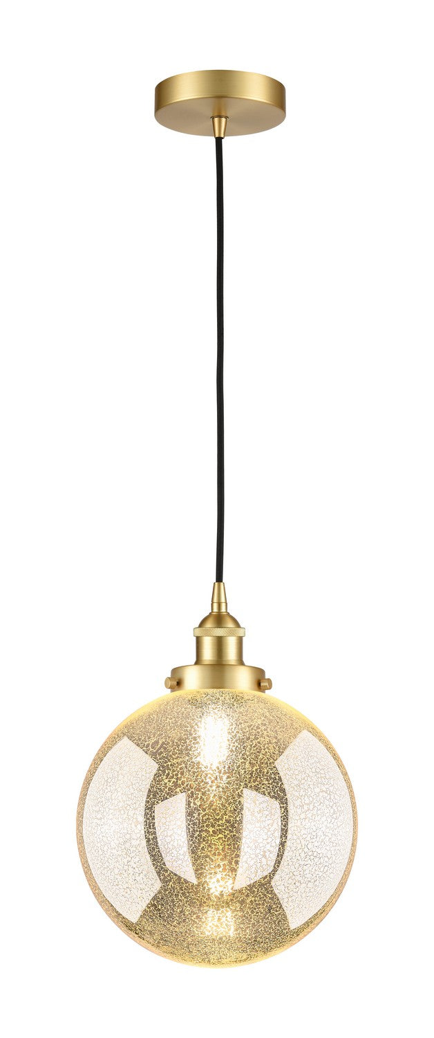 Innovations 616-1PH-SG-G208-10 One Light Mini Pendant, Satin Gold