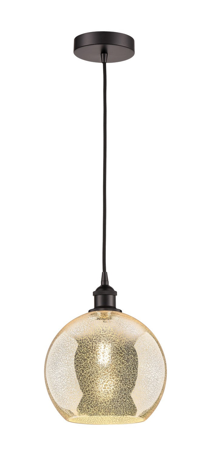 Innovations 616-1P-OB-G128-10 One Light Mini Pendant, Oil Rubbed Bronze
