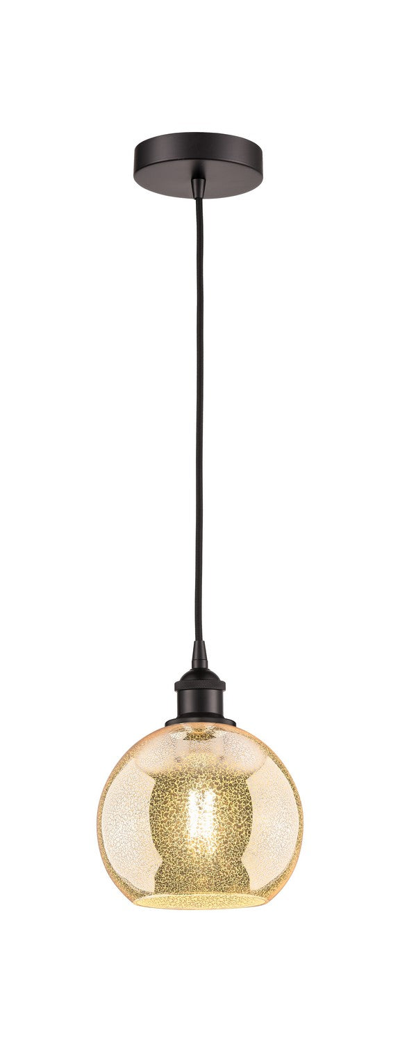Innovations 616-1P-OB-G128-8 One Light Mini Pendant, Oil Rubbed Bronze