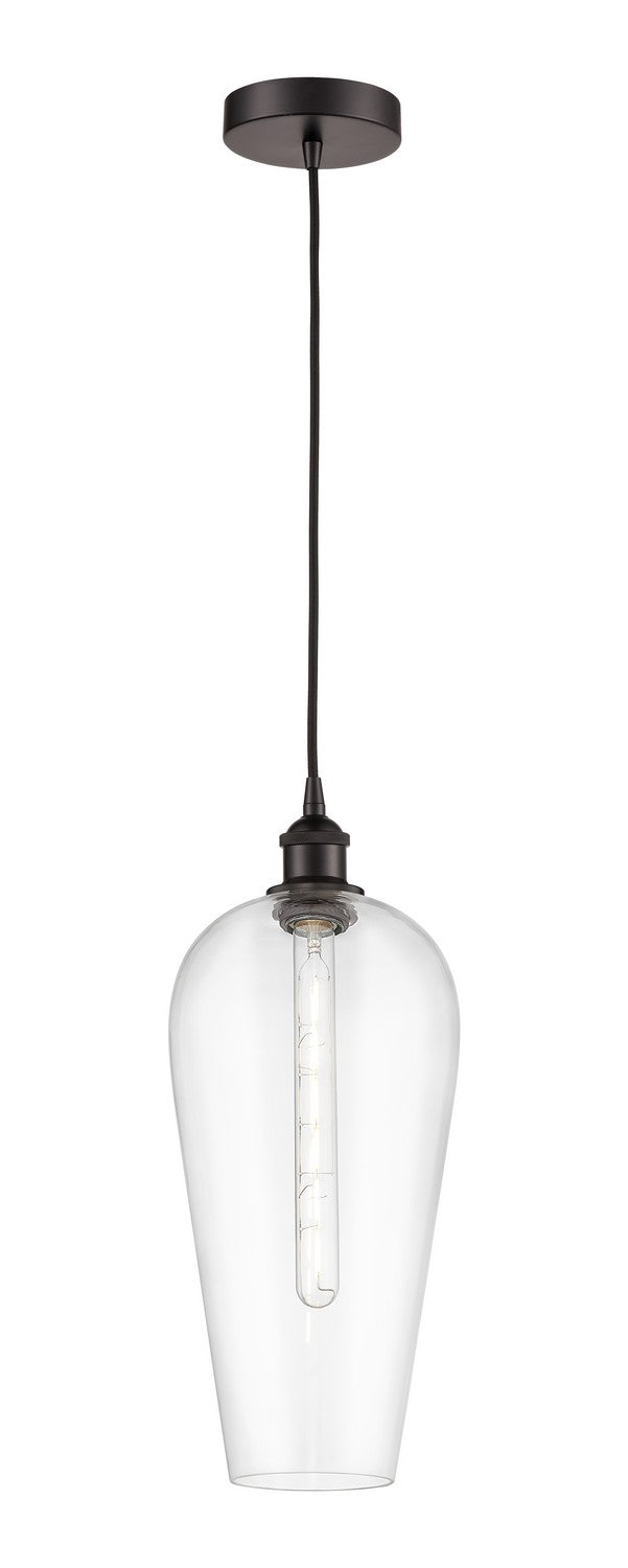 Innovations 616-1P-OB-G456-8CL One Light Mini Pendant, Oil Rubbed Bronze