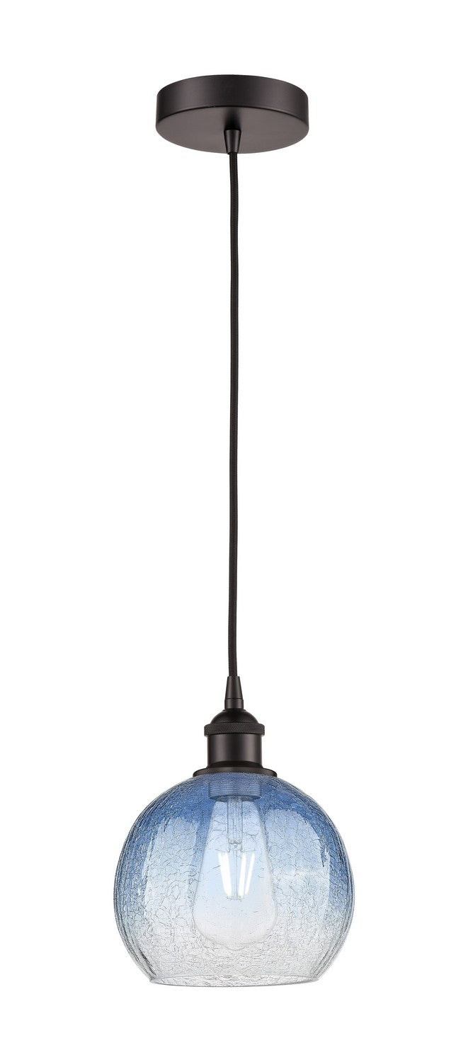Innovations 616-1P-OB-G483-8SB One Light Mini Pendant, Oil Rubbed Bronze