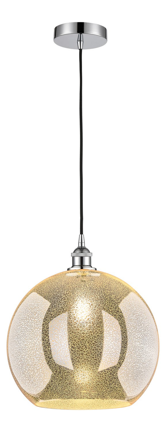 Innovations 616-1P-PC-G128-14 One Light Pendant, Polished Chrome