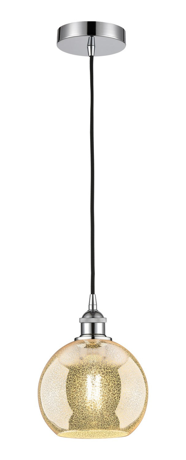 Innovations 616-1P-PC-G128-8 One Light Mini Pendant, Polished Chrome